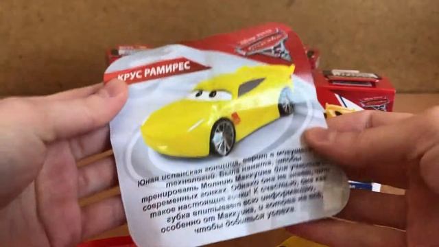 Распаковываю 10 коробок SWEETBOX ТАЧКИ 3. Disney Тачки 3/ Cars 3 Молния Маквин. смотреть онлайн