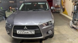 Двух чиповый линзы f 20 в Mitsubishi Outlander запишись на установку 7(928)1112002