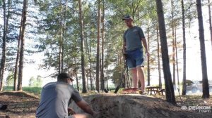 Garrett Apex с Reaper, Nel Super Fly и Detech 13". Тест на глубину обнаружения.