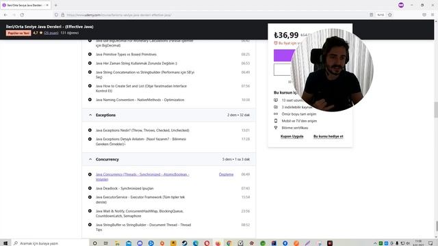 Effective Java Teşekkür Videosu смотреть онлайн