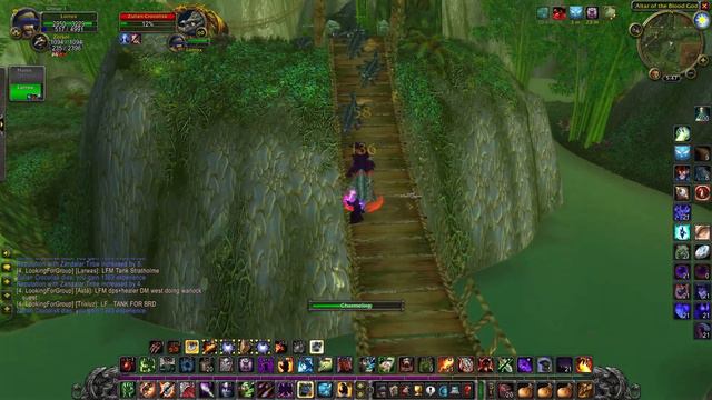 Classic Warlock 58+ Solo ZG Exp Farm смотреть онлайн