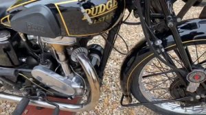 Rudge Ulster 500cc walk around and start