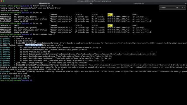 Local Development For Microservices with Docker and Docker Compose | Docker Networking | Tutorial смотреть онлайн