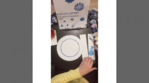 рисование Гжельская роспись для детей 5-6 лет