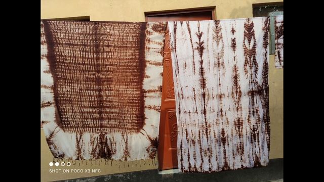 how to tie dye design batik /Tumpa Dyeing studio смотреть онлайн