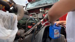  Замена гидравлическая жидкости Volvo vnl