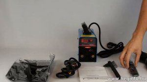 Techno mma 200 hegesztő inverter kicsomagolás / unboxing video welding machine