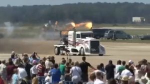 2010 NAS Oceana Airshow - Shockwave Jet Truck