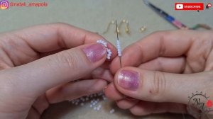 Earrings snowflakes/Bead earrings/Diy earrings/beaded snowflakes/Серьги-СНЕЖИНКИ из бисера/Серьги