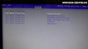 Как зайти и настроить BIOS ноутбука DELL  N5110 для установки WINDOWS 7 или 8 с флешки или диска.