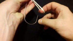 Как привязать крючок. Узлы Клинч, Паломар, Восьмерка.