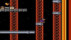 Nes Darkwing Duck Advance - Черный плащ Денди уровень с Антиплащом