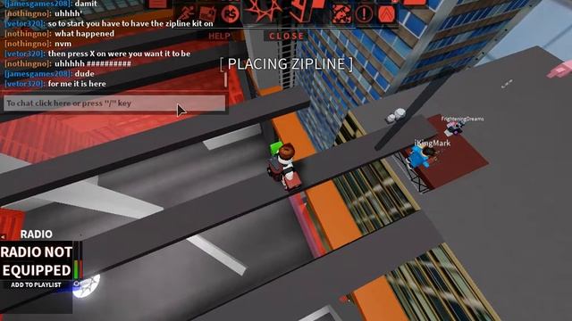 How to use zipline kit in ROBLOX PARKOUR. смотреть онлайн