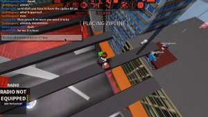 How to use zipline kit in ROBLOX PARKOUR.