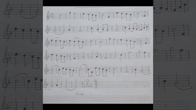 Moon River play-along music sheet for Flute, Violin and C instruments смотреть онлайн