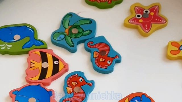 ?Магнитная рыбалка «Морские обитатели» в удобной металлической коробочке??? смотреть онлайн