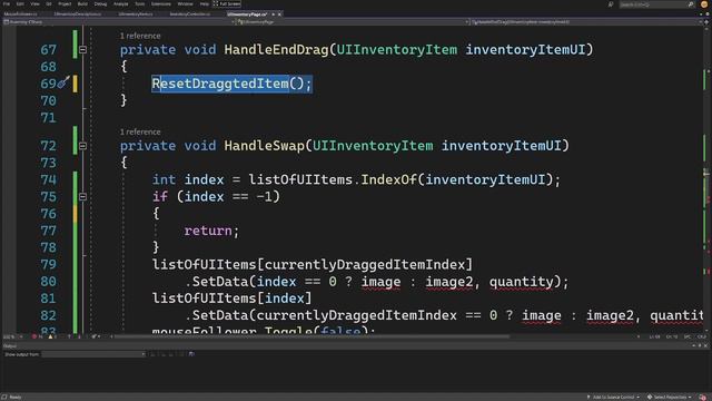 11. Завершение скрипта пользовательского интерфейса - Урок по инвентарной системе в Unity смотреть онлайн