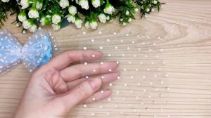 DIY / Мастер класс "бантики из фатина"?? / Master class "tulle bows"