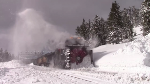 Поезд для уборки снега