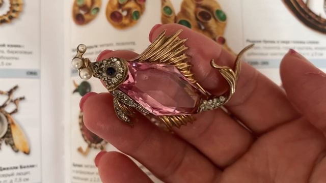 Trifari vintage jewelry# винтажная бижутерия Трифари