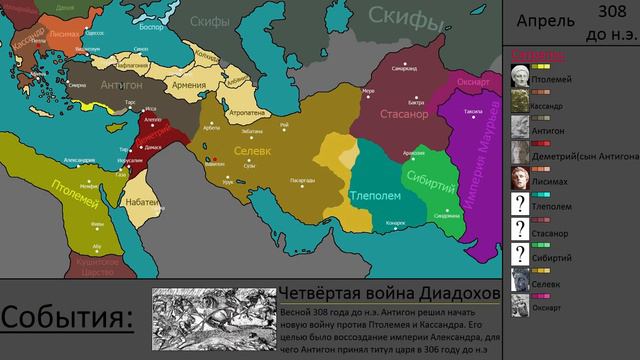 Wars of the Diadochi - every month/Войны Диадохов - каждый месяц смотреть онлайн