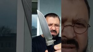 Нож ОБЕРЕГ 2, сталь ХВ5 ("алмазка") кузница ДИНАСТИЯ, г. Ворсма