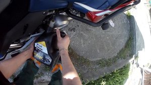 Замена масла Honda Varadero XL1000