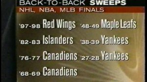 Detroit Red Wings - 1998 Stanley Cup SportsCenter Super Mix