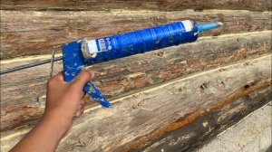 ТОЛЬКО НЕ ВЫБРАСЫВАЙТЕ СИЛИКОН!!! Как загерметизировать швы сруба