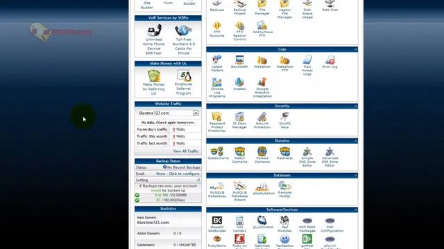 WebHosting Hub -cPanel Tutorial & Overview