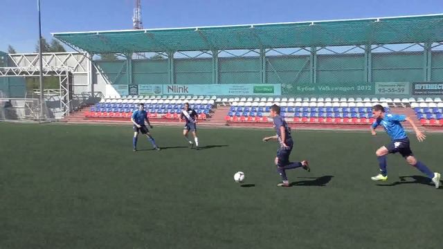 Гол Дмитрия Климашина из команды «Дубровка» в ворота «ОКБ» смотреть онлайн