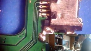 Замена USB разъёма на смартфоне Honor 8x.