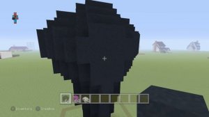 Minecraft Tutorial: How To Make A Wither Storm Statue "Wither Storm House"