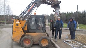 г Луза 2016 г улица Красная Установка перильного ограждения ООО ДРСУ 1 г Киров