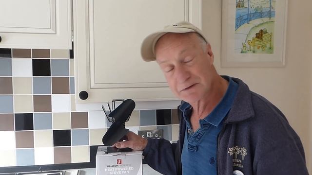 Heat Powered Stove Fan for wood and solid fuel burner stoves. смотреть онлайн