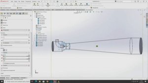 Струйный насос SolidWorks Flow Simulations