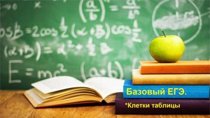 Базовый ЕГЭ 2025. Задание 21. Задача про раскрашенные клетки таблицы.