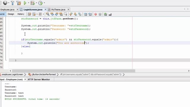 Java Projects with Source Code - Creating Login System using Java Part - 7