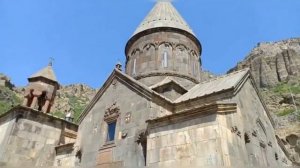 Geghard Monastery, Монастырь Гегард(Armenia). Unique architectural construction! (HD)