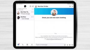 How to Create a Private Chat on Skype for iPad