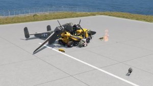 Самолеты против машин – BeamNG.Drive