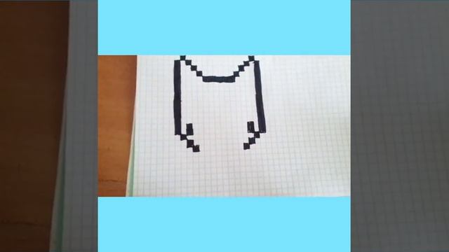 Рисуем совушку . Рисование по клеткам . Первая часть. смотреть онлайн