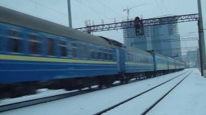ЧС4 с поездом №767/67 Киев-Ковель-Варшава