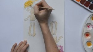 Lalaloopsy PAPER DOLLS - HOW TO DRAW/ Бумажные куклы ЛАЛАЛУПСИ.