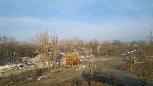 Вид с моста Северного переезда в Авиагородок,Мелитополь