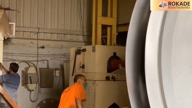 Dynamic Balancing of Large Impeller with Shaft Assembly (6.7 Tons) - ROKADE Group смотреть онлайн