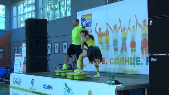 Тренировка на Reebok EasyTone Step. Часть I