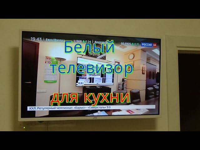 Белый телевизор для кухни JVC LT-32M585W