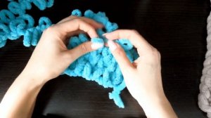 Плед из Ализе Пуффи. Как связать плед из Alize Puffy. Baby Blanket.