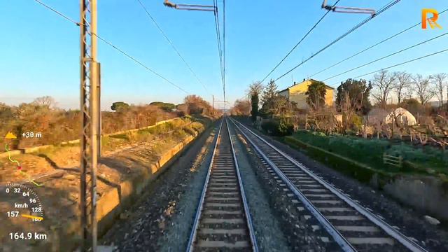 Путешествие на поезде Рим - Пиза (Ferrovia Tirrenica — «Тирренская железная дорога» Италия)